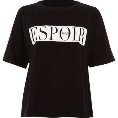 River Island Womens 'espoire' Print Boxy T-shirt
