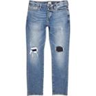 River Island Mens Wash Ripped Dylan Slim Jeans