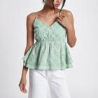 River Island Womens Broderie Lace Cami