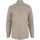 River Island Mens Twill Button-down Shirt