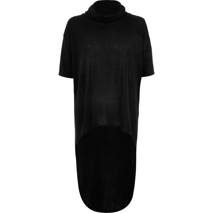 River Island Womens High Low Hem Cowl Neck Top