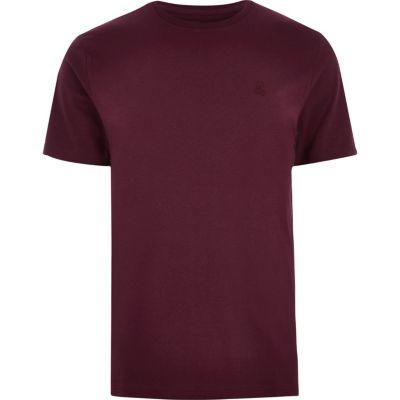 River Island Mens 'r96' Slim Fit Short Sleeve T-shirt