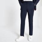 River Island Mens Slim Fit Suit Trousers