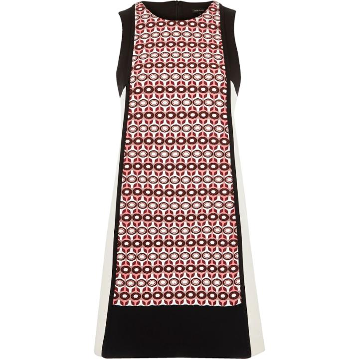 River Island Womens Geometric Pattern Shift Dress