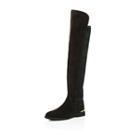 River Island Womens Suede Over The Knee Boots