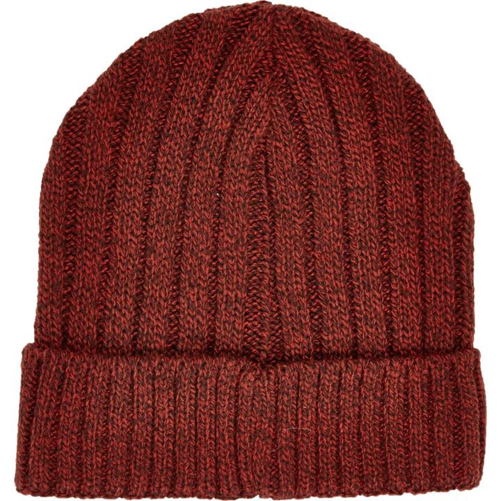 River Island Mensorange Ribbed Beanie