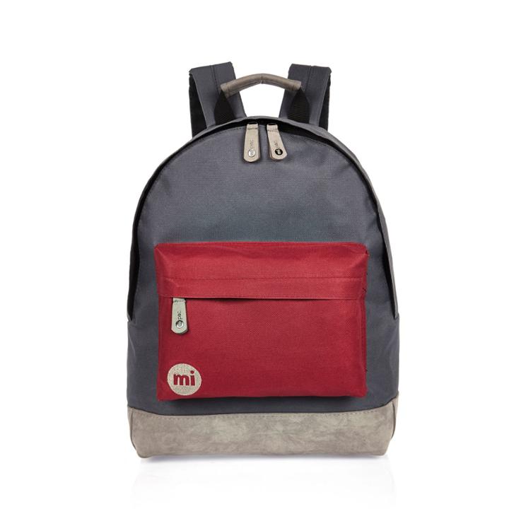 River Island Mensred Colour Block Mipac Backpack