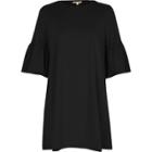 River Island Womens Flute Sleeve Longline Smock Dress