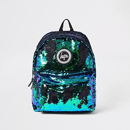Womens Hype Sequin Embellished Backpack