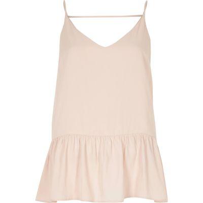 River Island Womens Peplum Hem Cami Top