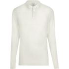 River Island Mens Big And Tall Knitted Polo Shirt