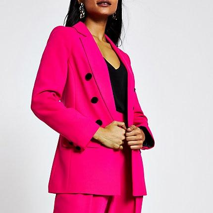 River Island Womens Petite Open Front Blazer