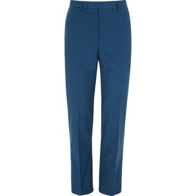 River Island Mens Slim Fit Suit Pants