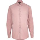 River Island Mens Stretch Long Sleeve Slim Shirt