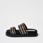 River Island Womens Double Chain Strap Sandal