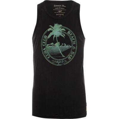 River Island Mens Jack & Jones Vintage Print Tank Top