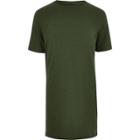 River Island Mens Extreme Longline T-shirt