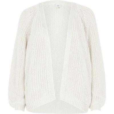 River Island Womens Tape Yarn Knit Cardigan