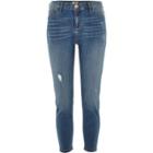 River Island Womens Petite Molly Distressed Skinny Jeggings