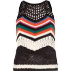 River Island Womens Multi Coloured Crochet Open Back Top