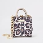 River Island Womens Tiger Print Mini Cross Body Bag