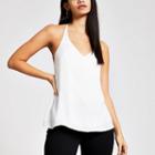 River Island Womens White Cowl Back Cami Top