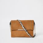River Island Womens Suede Leather Under Arm Bag