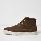 River Island Mens Lace-up High Top Sneakers