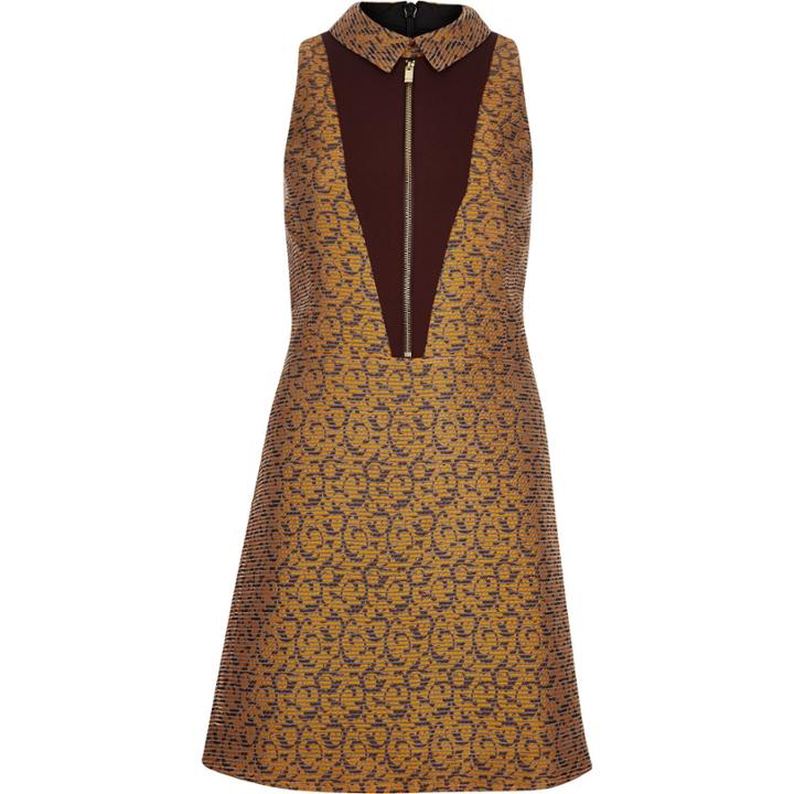 River Island Womens Jacquard A-line Dress