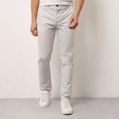 River Island Mens Slim Fit Chinos