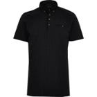 River Island Mens Contrast Collar Polo Shirt