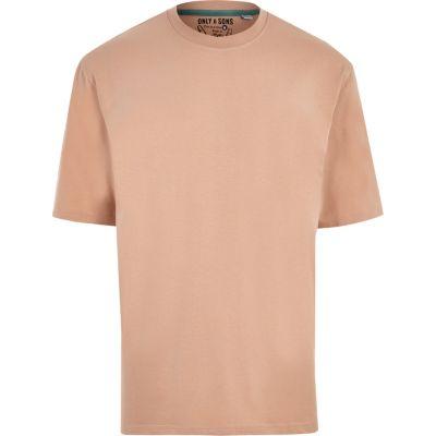 River Island Mens Only And Sons Oversized T-shirt