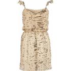 River Island Womens Printed Longline Frill Cami Top
