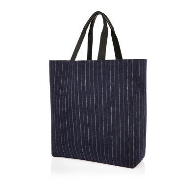 River Island Mens Pin Stripe Reversible Shopper