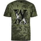 River Island Mens Tie Dye Crew Neck T-shirt