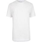 River Island Menswhite Debossed Print T-shirt