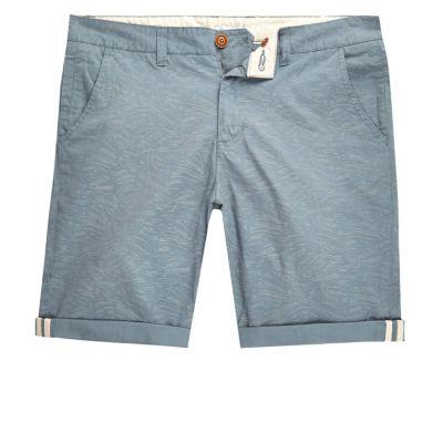 Mens Bellfield Contrast Print Shorts
