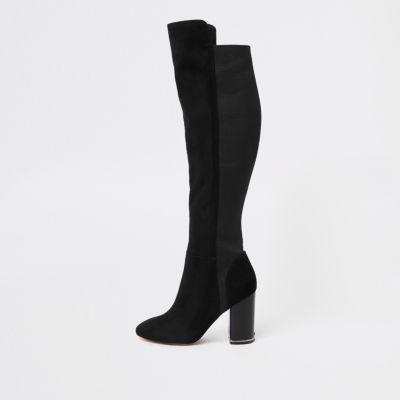 River Island Womens Wide Fit Knee High Boot