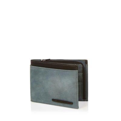 River Island Mens Leather Embossed Wallet