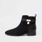 River Island Womens Padlock Ankle Boots