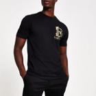 River Island Mens 'beauvais' Studded Slim Fit T-shirt