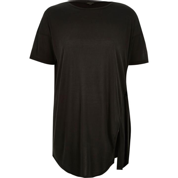 River Island Womens Tie Side T-shirt