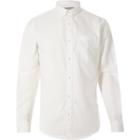 River Island Mens White Casual Oxford Shirt