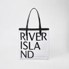 River Island Womens Perspex Beach Bag