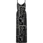 River Island Womens Paisley Tie Up Back Maxi Cami Dress