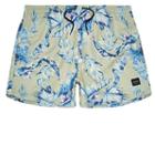 River Island Mens Only And Sons Leaf Printed Swim Shorts