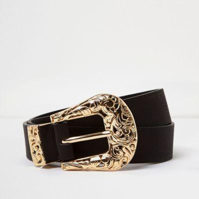 River Island Womens Filigree Western Belt