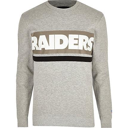River Island Mens Only And Sons Nfl 'raiders' Sweatshirt
