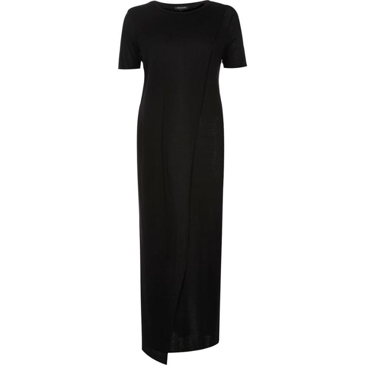 River Island Womens Crepe Wrap Front Maxi T-shirt
