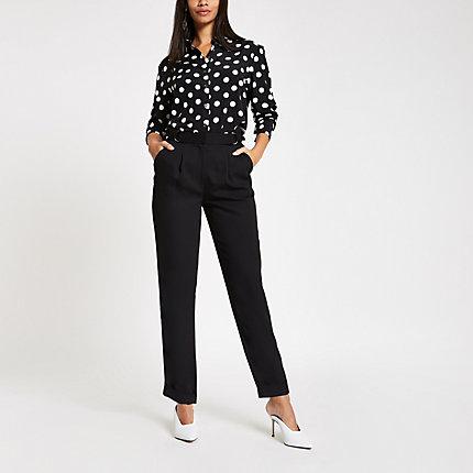 River Island Womens Paperbag Peg Pants